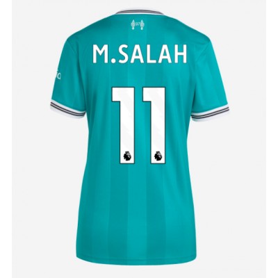 Ženski Nogometni dresi Liverpool Mohamed Salah #11 Tretji 2025-26 Kratek Rokav Ženski Nogometni dresi Liverpool Mohamed Salah #11 Tretji 2025-26 Kratek Rokav